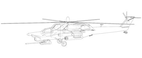 Helicptero En Estilo Del Esquema Ejemplo Creado Del Wireframe De 3d