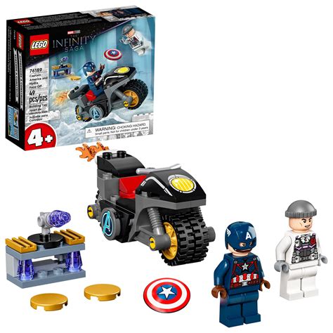 Buy Lego Marvel Captain America And Hydra Face Off 76189 Collectible