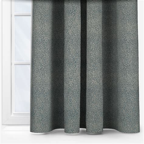 Isla Teal Gold Curtain Blinds Direct