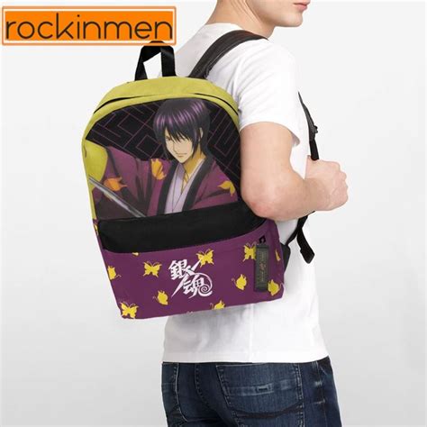 Gintama Anime Backpack Custom Takasugi Shinsuke Character The Perfect