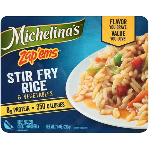 Michelinas Stir Fry Rice And Vegetables 75 Oz Instacart