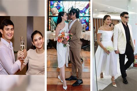 2020 yearender all celebrity weddings in the year of the pandemic filipino news