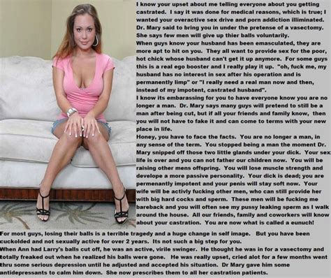 Castrated Cuckold Captions Telegraph