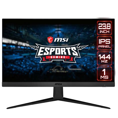 Msi Optix 24 Inch 144hz Gaming Monitor G241 Monitors And Accessories