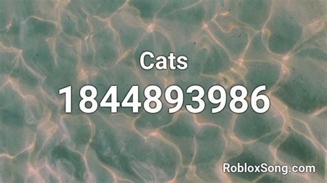 Cats Roblox Id Roblox Music Codes