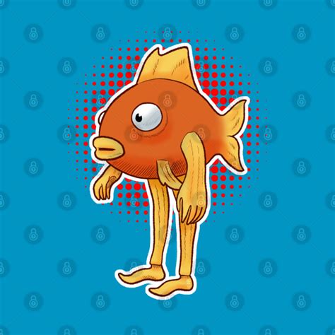 Funny Fish With Legs Tiko T Shirt Teepublic Uk