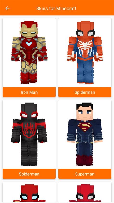 Superhero Skin For Minecraft Para Android Download