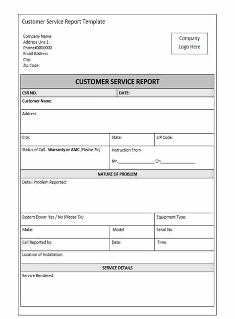 Income expenditure spreadsheet daily income log template. Customer Service Report Template - Excel Word Templates
