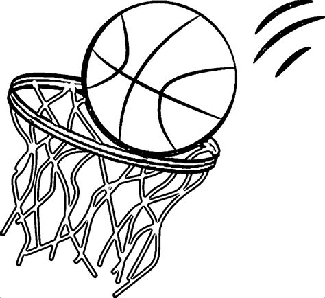 Basketball Coloring Pages Coloringbay