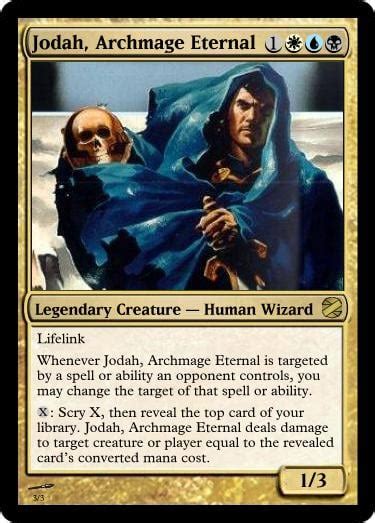 Jodah Archmage Eternal Custom Card Creation Magic Fundamentals