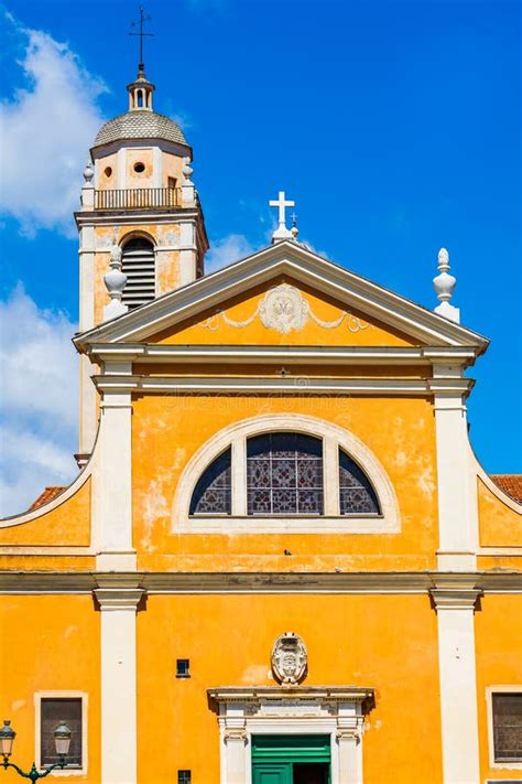 Cathedral Of Our Lady Of The Assumption Ajaccio Corsica France Stock