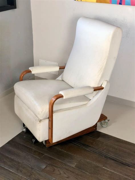 34 x 32 x 36 seat: La-z-boy Rocking Armchair by Pizzetti Roma, Walnut, White ...