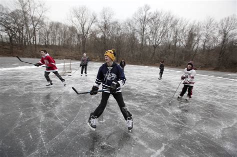 A Frozen Lake Hockey Optional Wsj