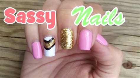sassy nails 4 youtube