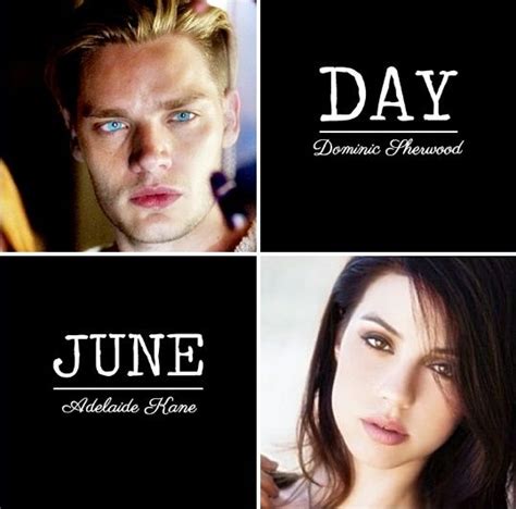 Legend Trilogy By Marie Lu Perfect Cast Adelaide Kane As June