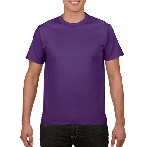 Gildan Premium Cotton Adult T Shirt Purple Shopee Philippines