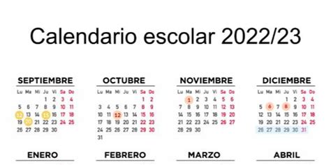 El Calendario Escolar En Sevilla Para El Año 20222023 Así Vienen Los
