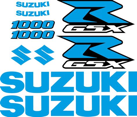 Suzuki Gsx R Stickers Gsx Decals Motorcycle Etsy