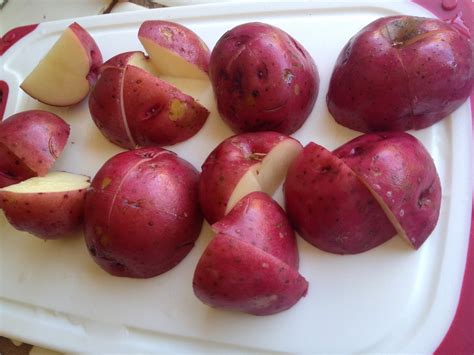 Red Potatoes Stir Fry Garlic And Parsley