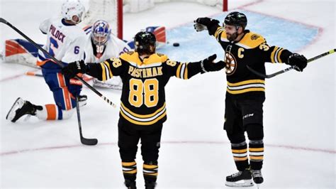 Watch David Pastrnak Hat Trick Lifts Boston Bruins Over New York