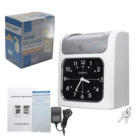 Dk Cod Ready To Ship Time Recorder Time Attendance Bundy Clock Payroll