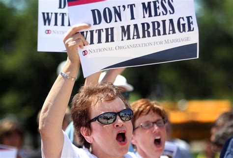 Rallies Over Same Sex Marriage Aim To Catch Candidates Attention The
