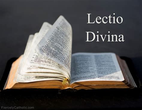 Lectio Divina Fiercely Catholic