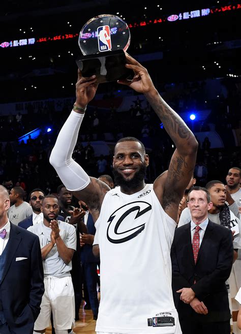 In Pics Lebron Leads His All Star Team To Victory Over Team Curry