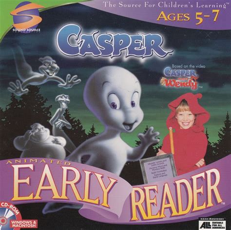 Casper Animated Early Reader Cover Or Packaging Material Mobygames