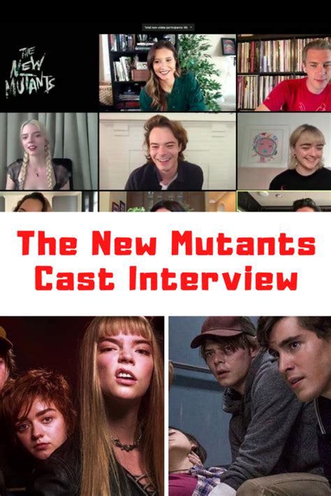 The New Mutants Cast Interview 5 Fun Facts Laptrinhx News