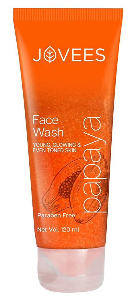 Jovees Herbal Papaya Face Wash For Women Men Brightening And Glowing