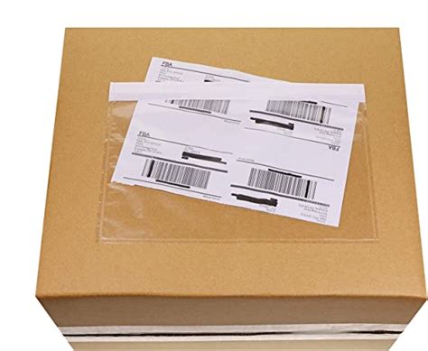 Tupalizy Clear Shipping Mailing Label Envelopes Pouches