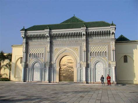 Royal Palace Of The Moroccan Monarchy Rabat Morocco Morrocan