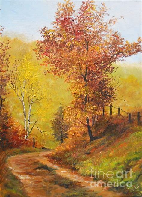 On My Way Home By Sorin Apostolescu Autumn Landscape Landscape