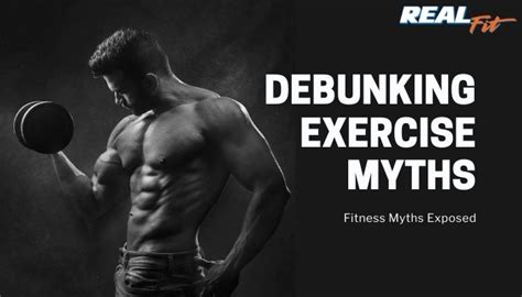 Top 10 Exercise Myths Exposed Realfit