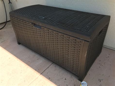 Suncast Plastic Outdoor Storage Cabinet