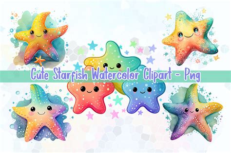 Cute Starfish Clip Art