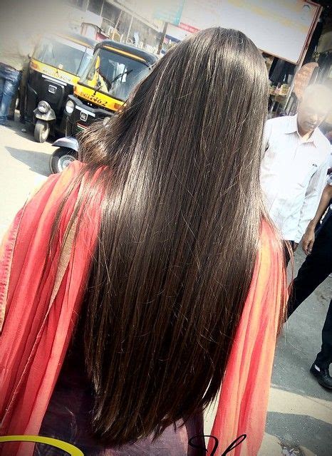 To use and style your hair with gel, always start with freshly washed hair. Soft silky long hair in 2020 | Long hair styles, Long indian hair, Straight hairstyles