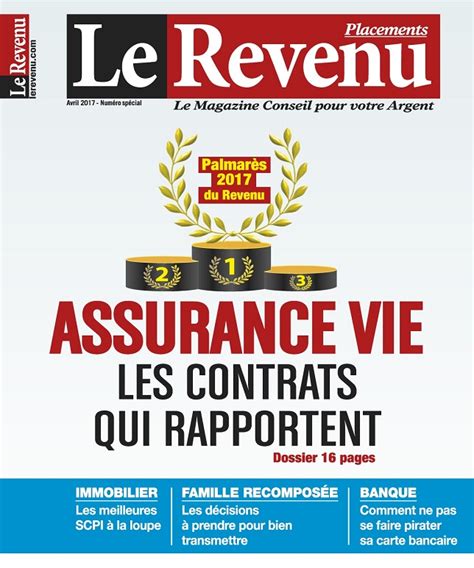 Le Revenu Placements N°171 Avril 2017 Telecharger Des Magazines