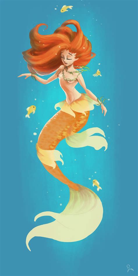Artstation Colorful Mermaid Victoria March Mermaid Pictures Anime