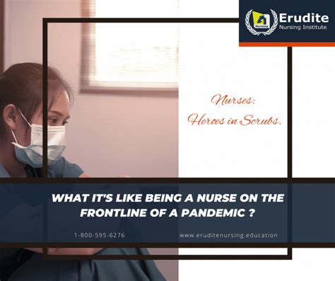 what it is like being a nurse on the frontline of a pandemic erudite nursing institute
