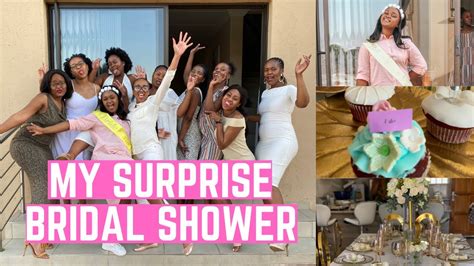 My Surprise Bridal Shower Opening My Ts Journey To Ditseleville Youtube