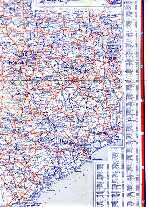 Road Map For East Texas Road Map