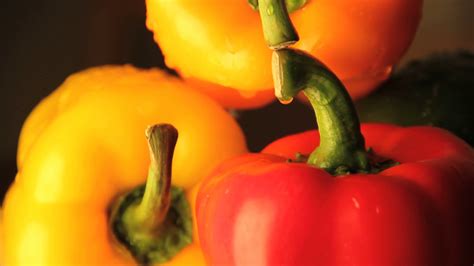 Rotating Red Yellow Bell Peppers Stock Footage Sbv 300027894 Storyblocks