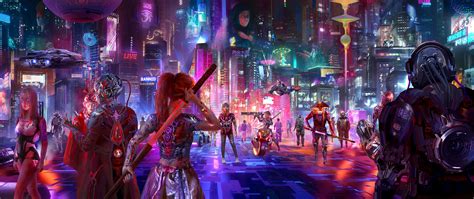 2560x1080 Cyberpunk City Of Shadow 4k Wallpaper2560x1080 Resolution Hd