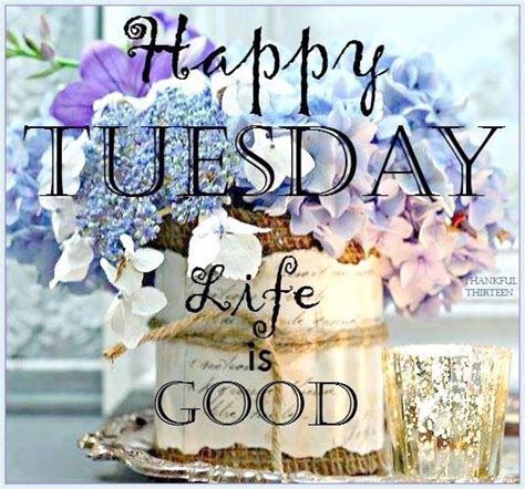 Happy Tuesday Life Is Good Pictures Photos And Images For Facebook