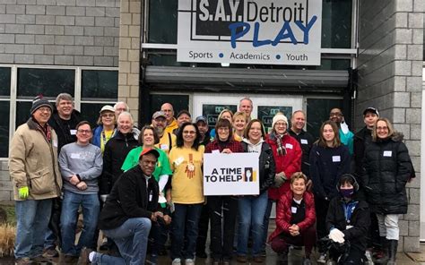 A Time To Help Say Detroit