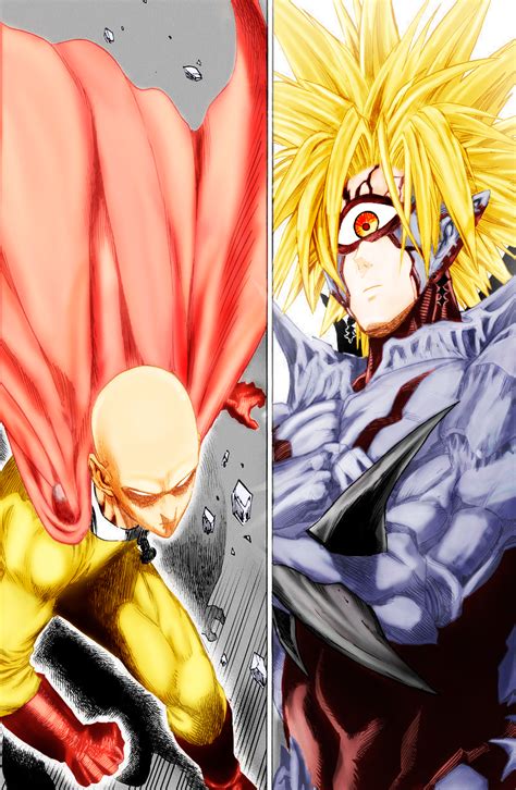 Boros blitzes saitama and punches him so hard that the blast from his punch causes mass scale destruction on the exterior and interior of his ship] ( meteoric burst boros surprises saitama. Saitama Meet Lord Boros - One-Punch Man 42 by ...