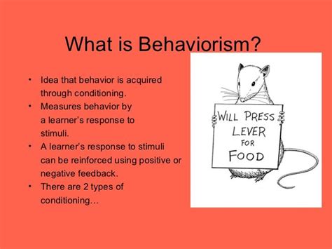 Behaviorism Social Learning Theory Observational Learning Learning