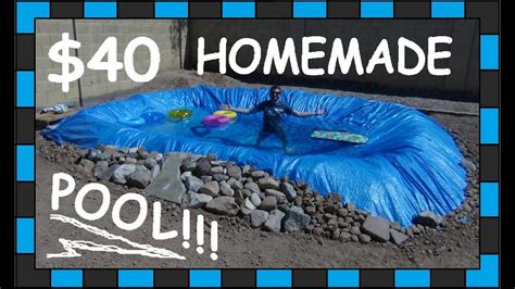 If you don't have a pool in your backyard, a splash pool can be a great alternative. DIY Pool!!! // $40 Homemade swimming Pool!!! (With images) | Diy pool, Swimming pools, Diy ...